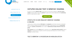 Desktop Screenshot of nemcina-testy.onlinejazyky.cz