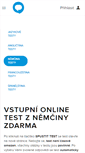 Mobile Screenshot of nemcina-testy.onlinejazyky.cz