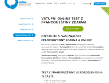 Tablet Screenshot of francouzstina-testy.onlinejazyky.cz