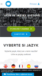 Mobile Screenshot of onlinejazyky.cz
