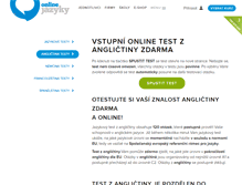 Tablet Screenshot of anglictina-testy.onlinejazyky.cz